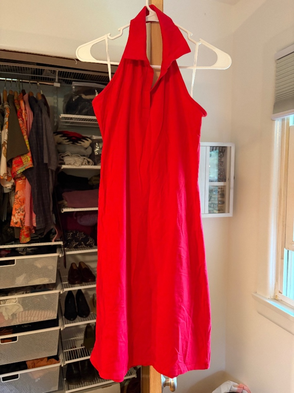 Fina Fina halter collared dress